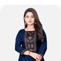 Embroidered Rayon Kurti